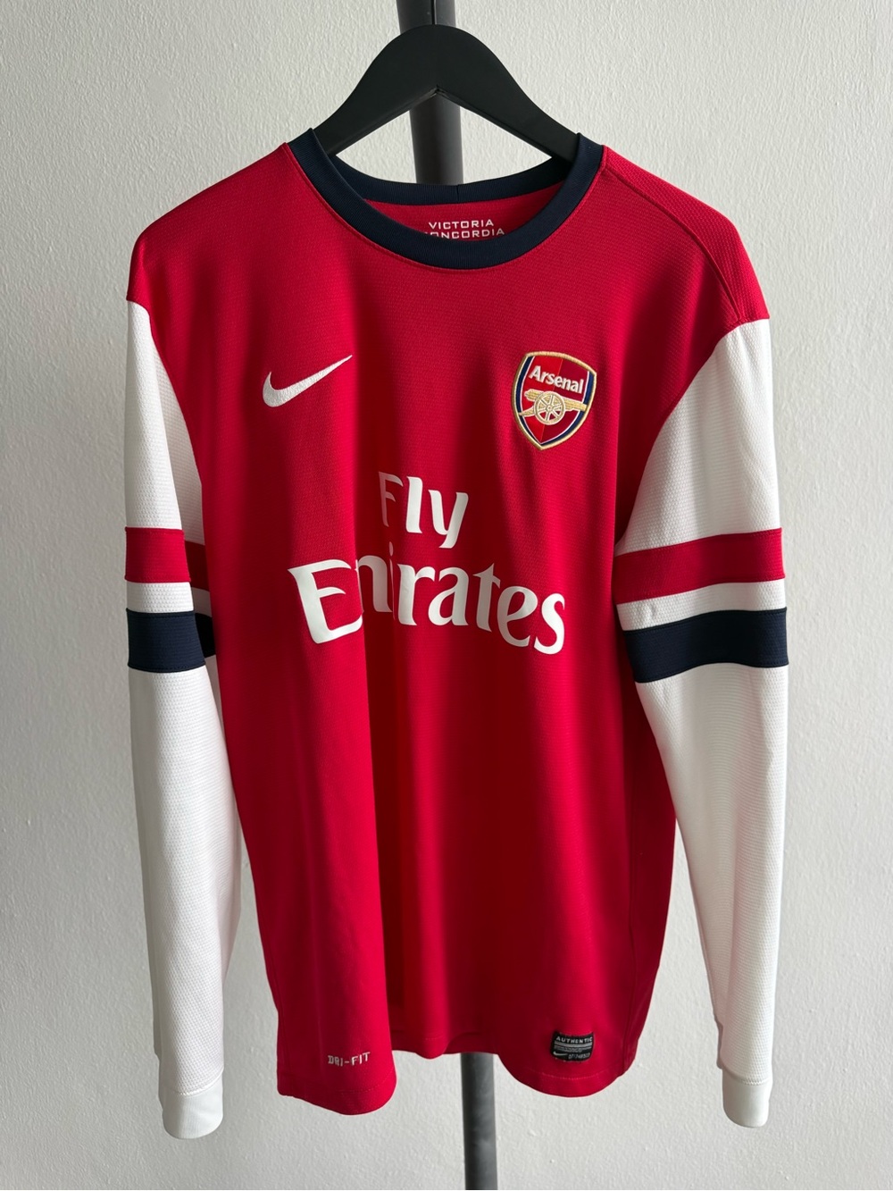 Nike Arsenal 2012-14 Home Jersey Wilshere #10 Long Sleeve Men L 479303-620
